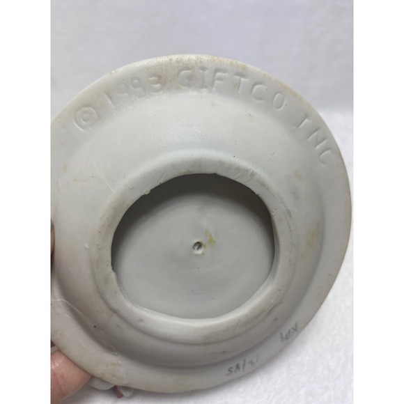 Giftco VTG Night Before Christmas Bone China Mouse Christmas Candle Holder - Picture 3 of 10